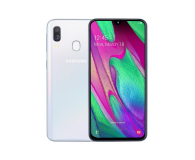SAMSUNG Galaxy A40 Biały (A405F) - 487574 - zdjęcie 1